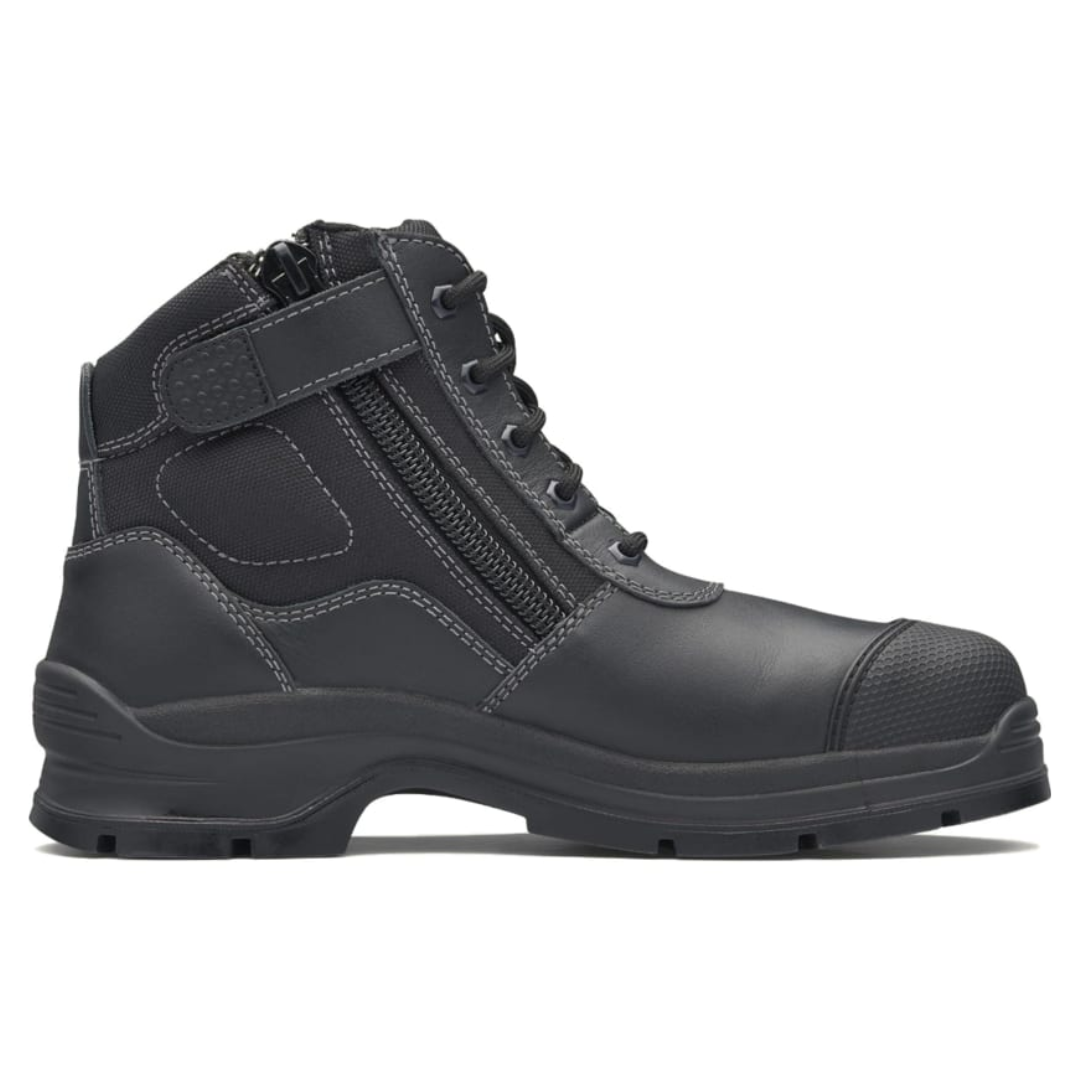 Blundstone, #319 Zip Sided Safety Boot (Pair)